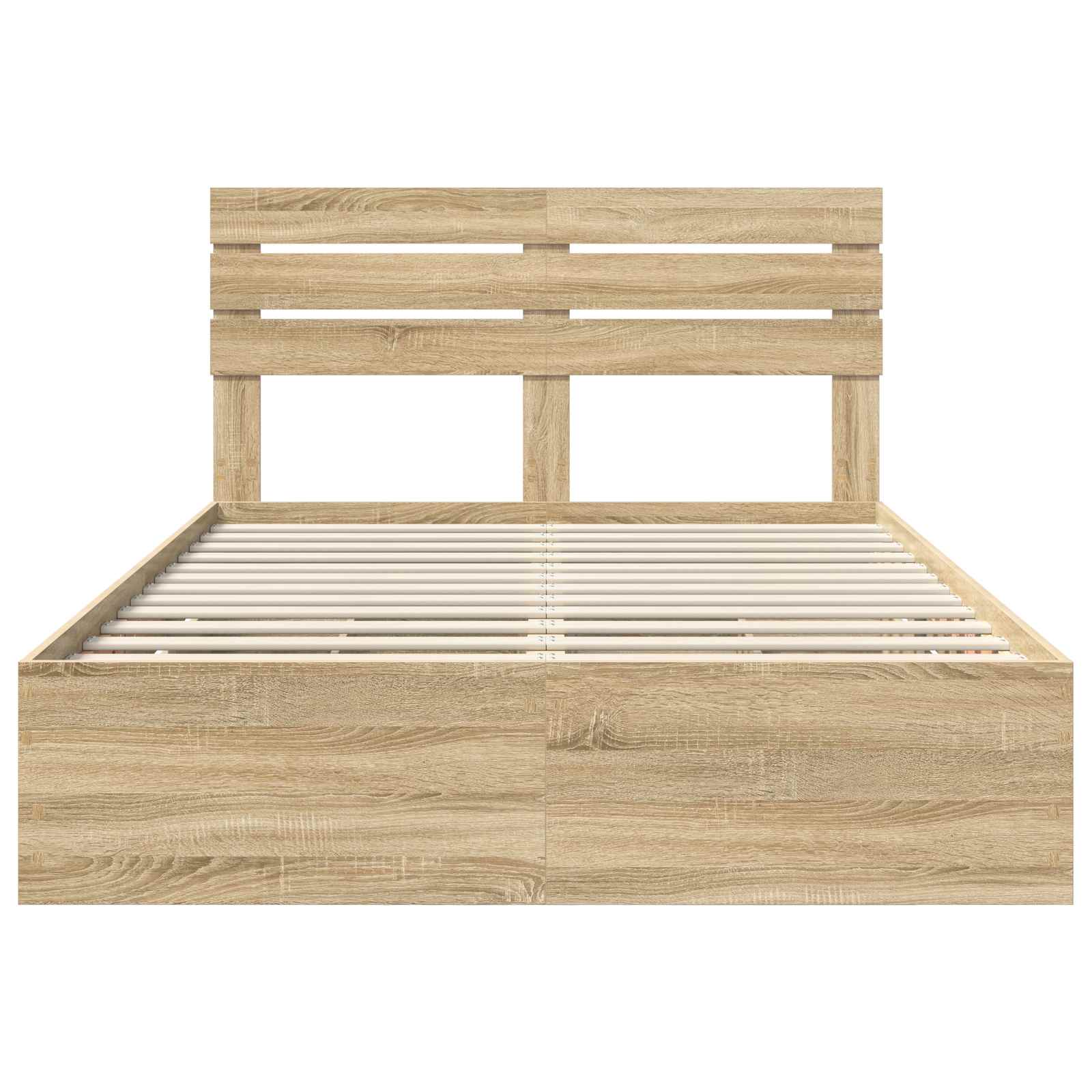 Sengestel med skuffe Sonoma eg 140 x 200 cm Ingeniørtræ