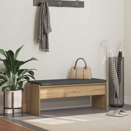 Hallbænk Artisan Egetræ 103 x 38 x 40 cm