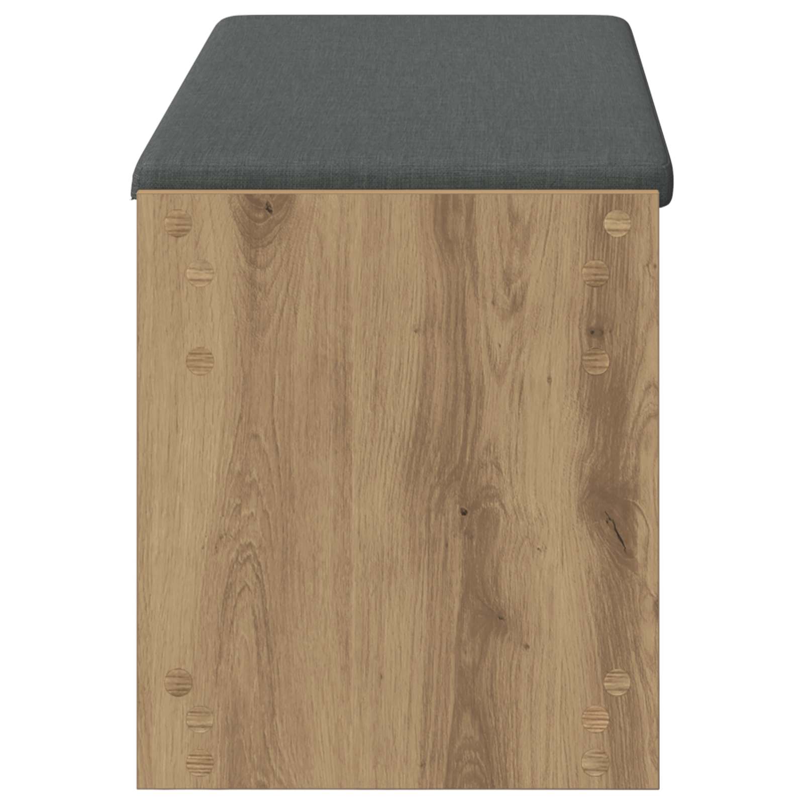 Hallbænk Artisan Eg 103 x 38 x 45 cm Kunstigt træ og stof