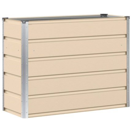 Plantekasse Elfenben 100 x 40 x 75 cm Stål