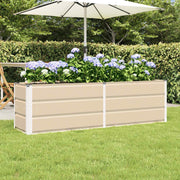 Plantekasse Elfenben 160 x 40 x 45 cm Stål