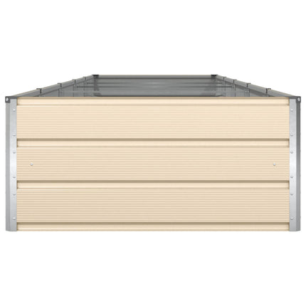 Plantekasse Elfenben 480 x 100 x 45 cm Galvaniseret stål