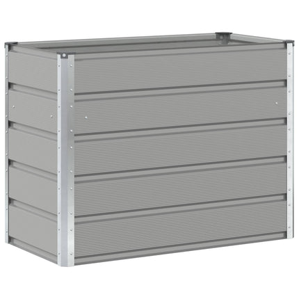 Plantekasse Lysegrå 100 x 50 x 77 cm Galvaniseret stål