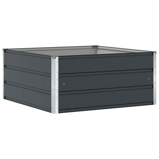 Plantekasse Antracit 100 x 100 x 45 cm Stål