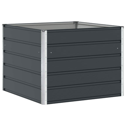 Plantekasse Antracit 100 x 100 x 75 cm Stål