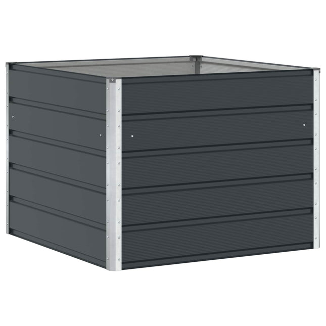 Plantekasse Antracit 100 x 100 x 75 cm Stål