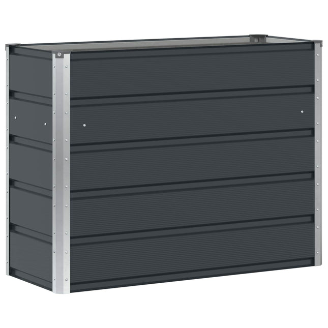 Plantekasse Antracit 100 x 40 x 75 cm Stål