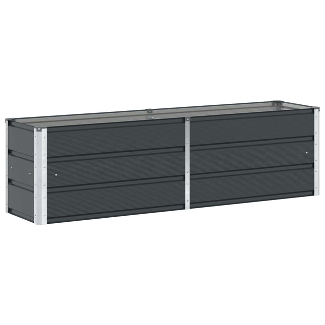 Plantekasse Antracit 160 x 40 x 45 cm Stål