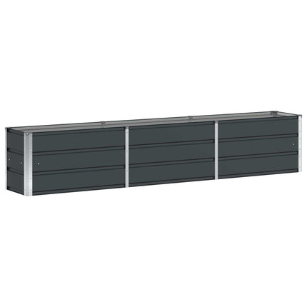 Plantekasse Antracit 240 x 40 x 45 cm Stål