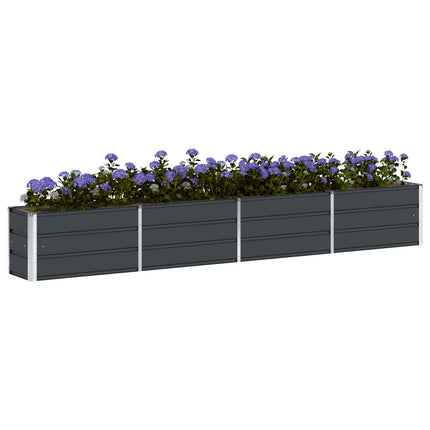 Plantekasse Antracit 320 x 40 x 45 cm Stål