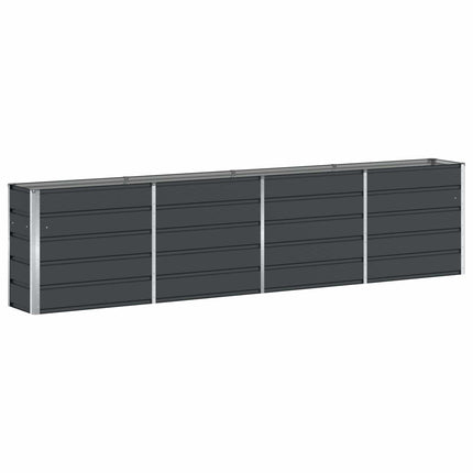 Plantekasse Antracit 320 x 40 x 75 cm Stål