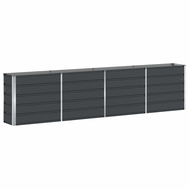 Plantekasse Antracit 320 x 40 x 75 cm Stål