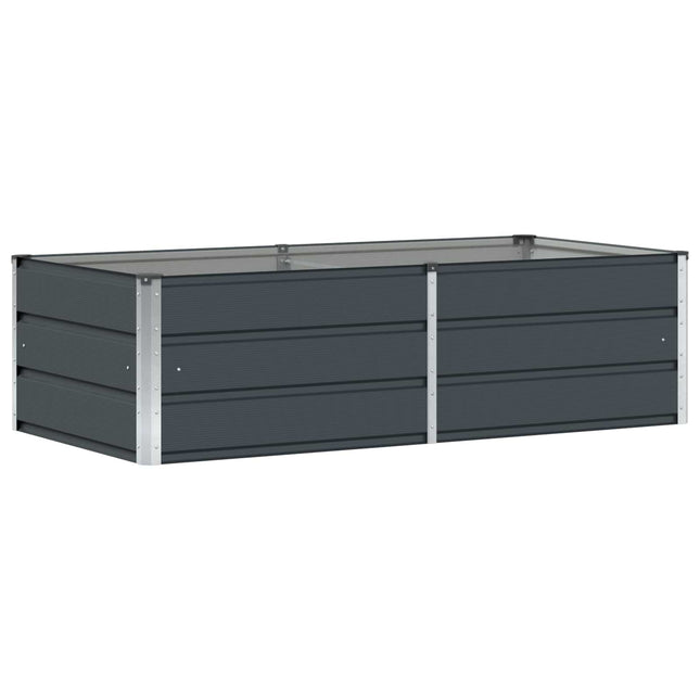 Plantekasse Antracit 160 x 80 x 45 cm Stål