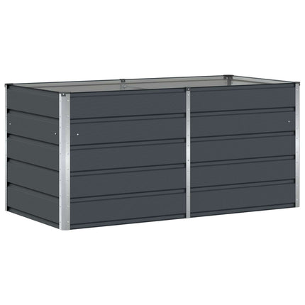 Plantekasse Antracit 160 x 80 x 75 cm Stål