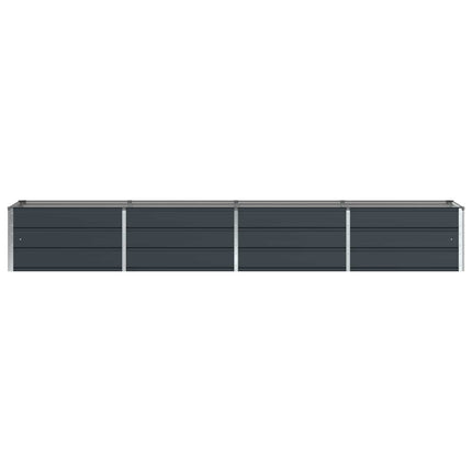 Plantekasse Antracit 320 x 80 x 45 cm Stål