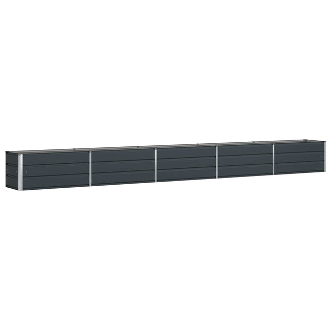 Plantekasse Antracit 480 x 50 x 45 cm Galvaniseret stål