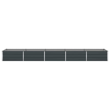 Plantekasse Antracit 480 x 100 x 45 cm Galvaniseret stål