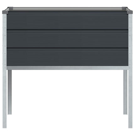 Plantekasse Antracit 100 x 45 x 90 cm Galvaniseret stål
