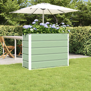 Plantekasse Grøn 100 x 40 x 75 cm Stål