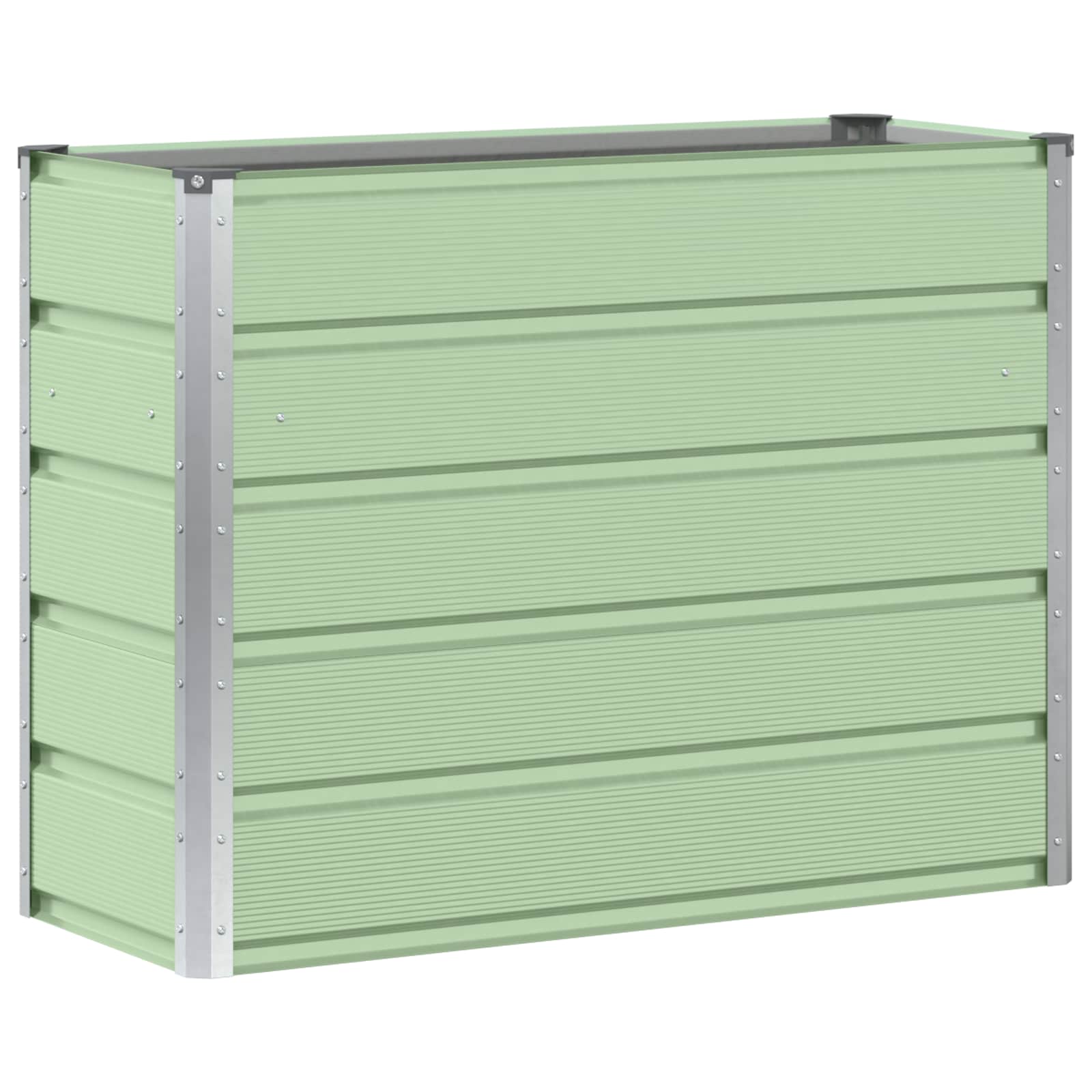 Plantekasse Grøn 100 x 40 x 75 cm Stål