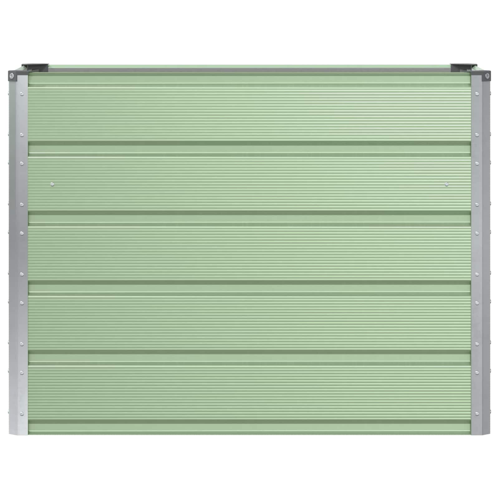 Plantekasse Grøn 100 x 40 x 75 cm Stål