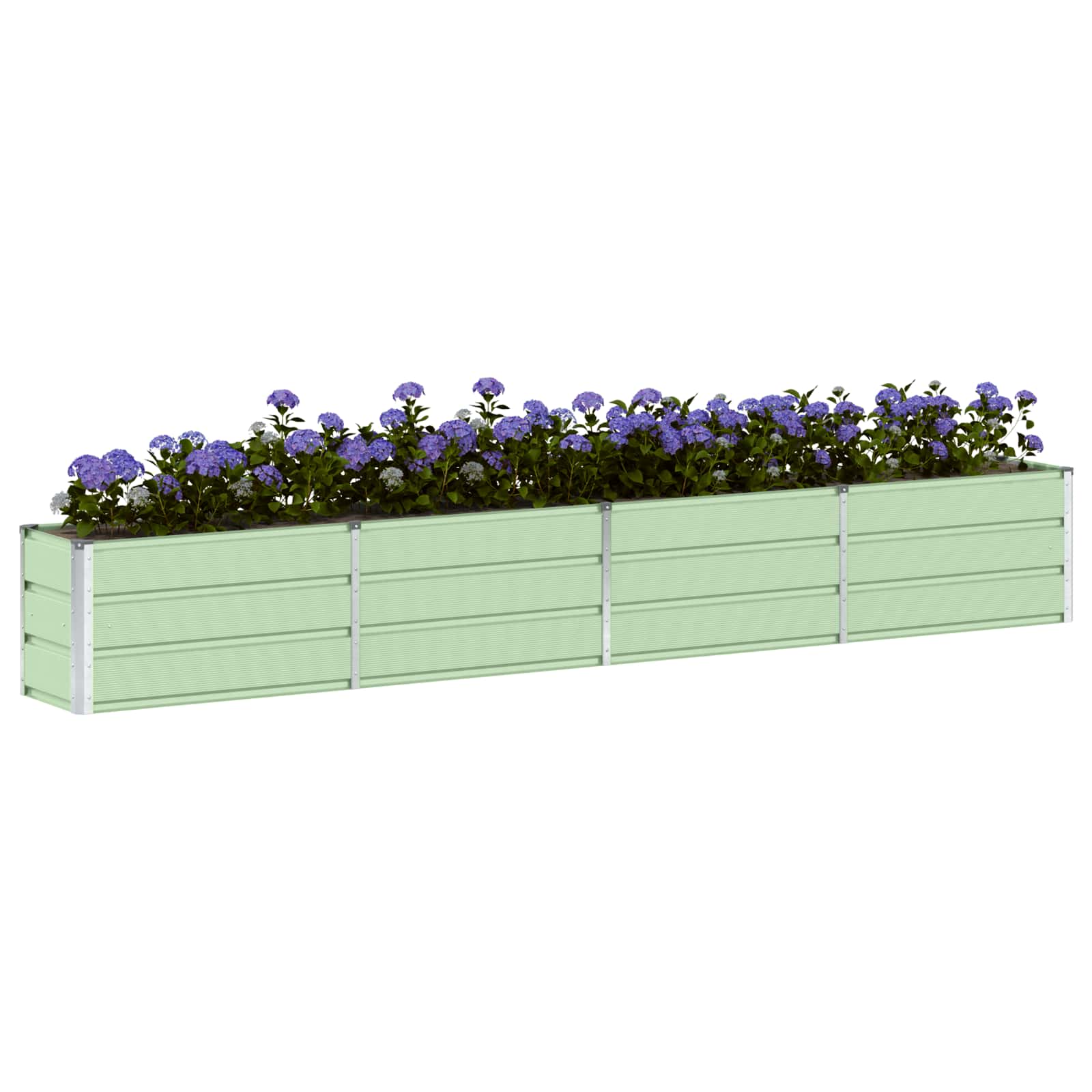 Plantekasse Grøn 320 x 40 x 45 cm Stål