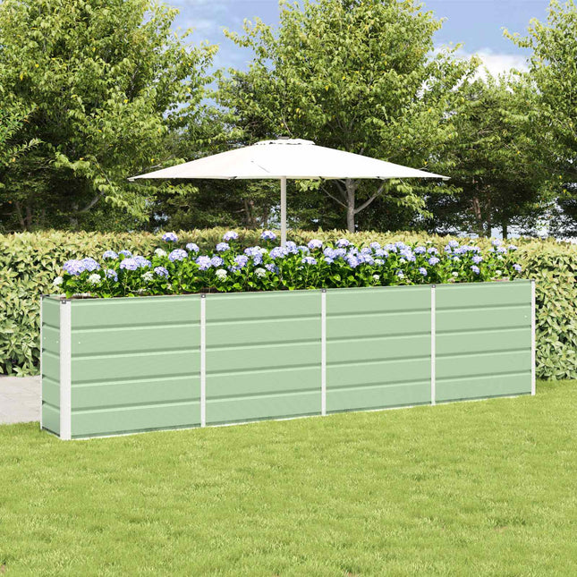 Plantekasse Grøn 320 x 40 x 75 cm Stål