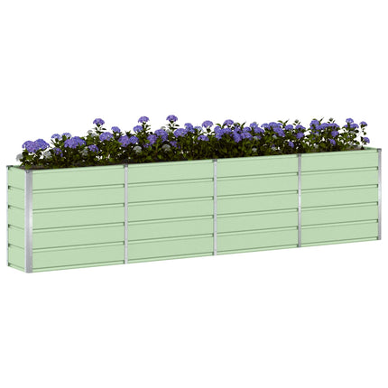 Plantekasse Grøn 320 x 40 x 75 cm Stål