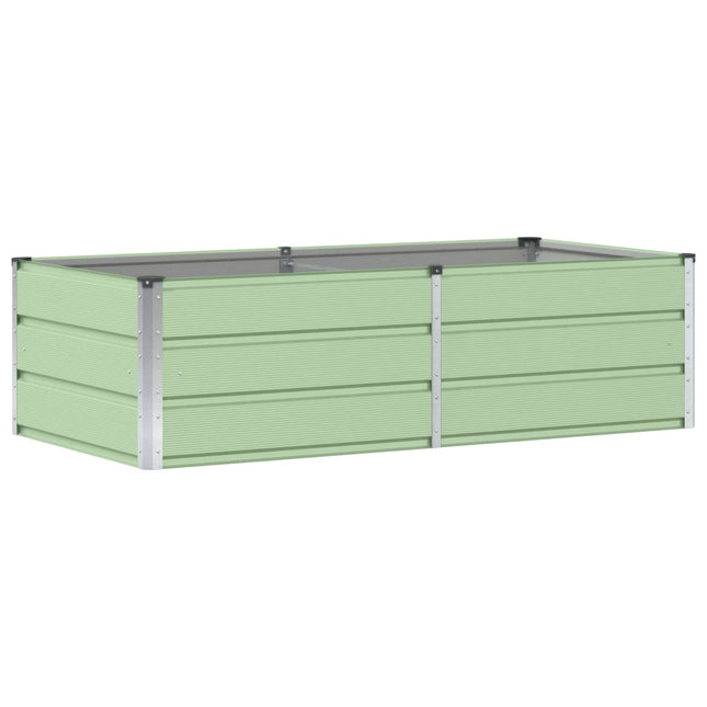 Plantekasse Grøn 160 x 80 x 45 cm Stål