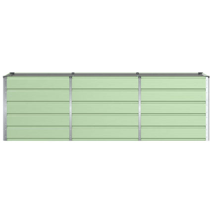Plantekasse Grøn 240 x 80 x 75 cm Stål