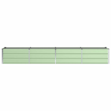 Plantekasse Grøn 320 x 80 x 45 cm Stål