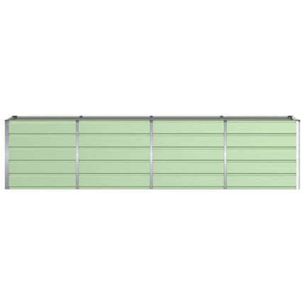 Plantekasse Grøn 320 x 80 x 75 cm Stål