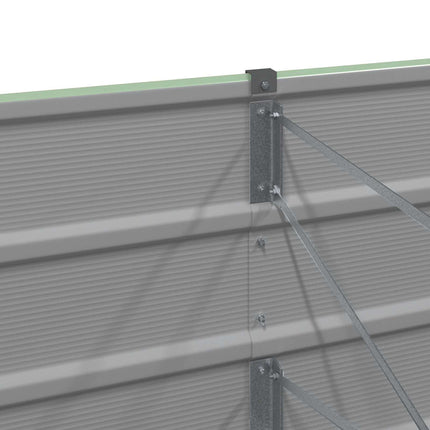 Plantekasse Grøn 480 x 80 x 45 cm Stål