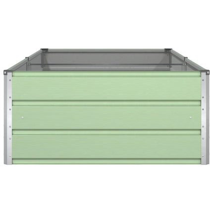 Plantekasse Pastel Grøn 195 x 100 x 45 cm Galvaniseret stål