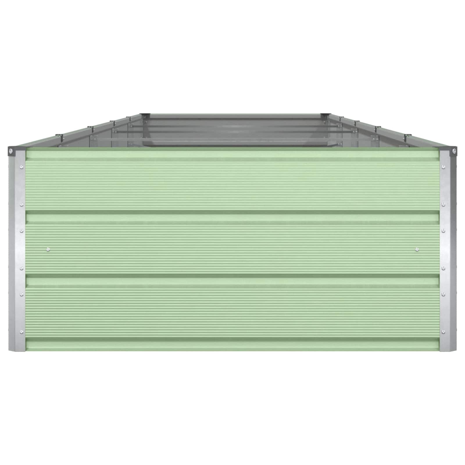 Plantekasse Pastel Grøn 480 x 100 x 45 cm Galvaniseret stål