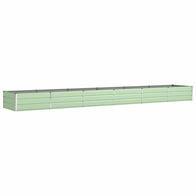 Plantekasse Pastel Grøn 580 x 100 x 45 cm Galvaniseret stål