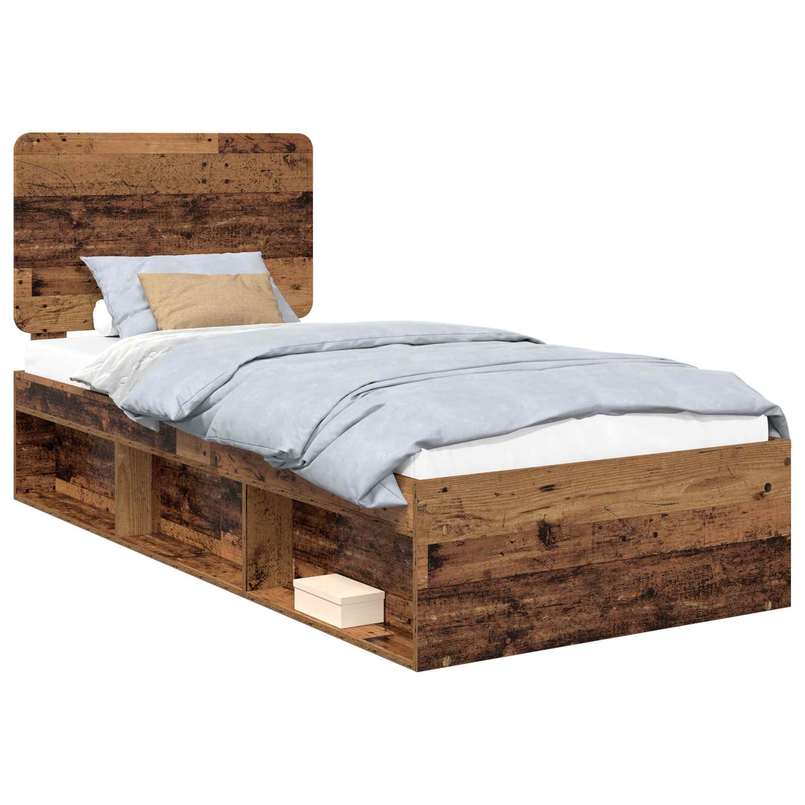 Sengestel Gammelt træ 90 x 200 cm Massiv fyrretræ