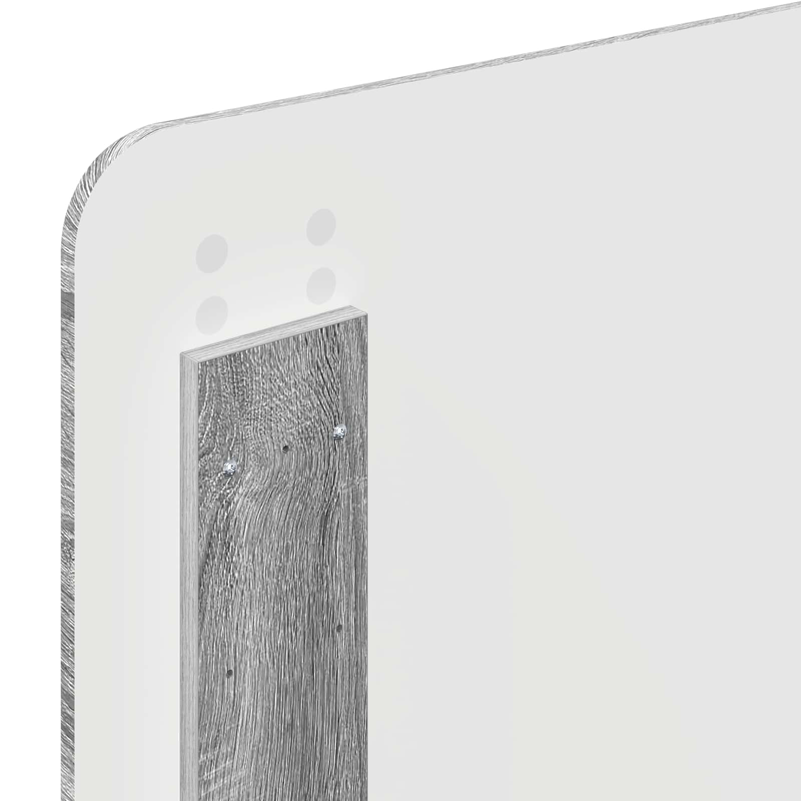 Sengestel med hovedgærde Grå Sonoma 75 x 190 cm Massiv fyrretræ