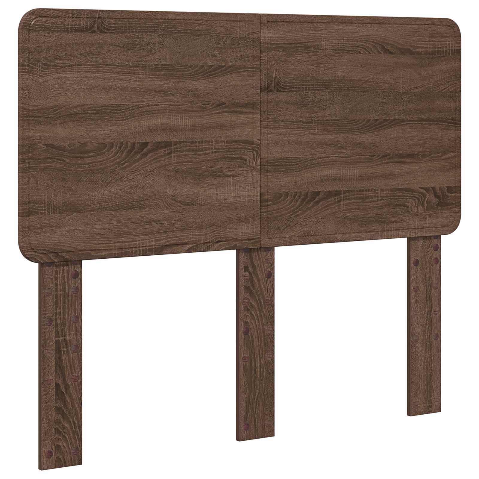 Sengestel med skuffe Brun eg 120 x 190 cm Ingeniørtræ