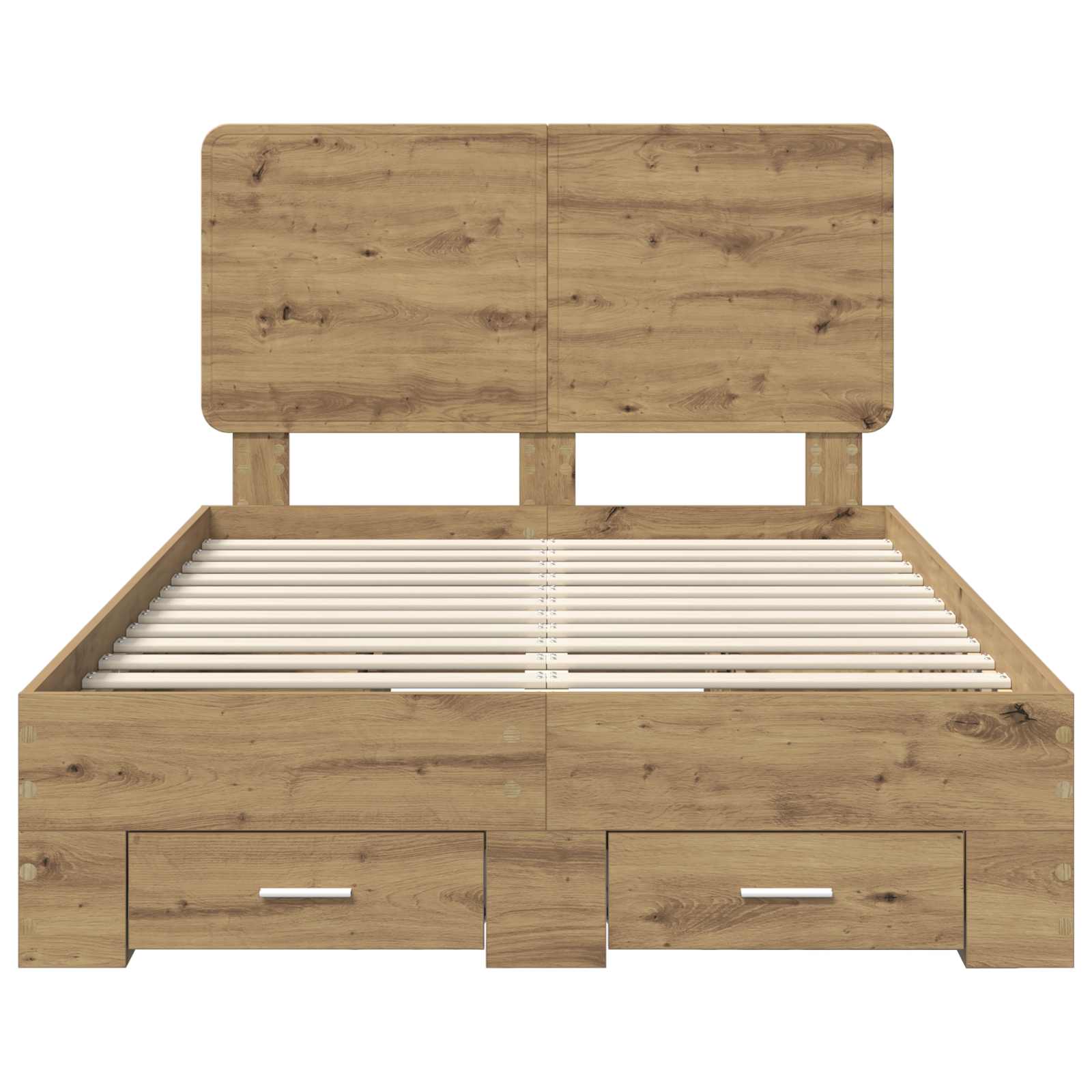 Sengestel Artisan Egetræ 120 x 190 cm Konstrueret træ