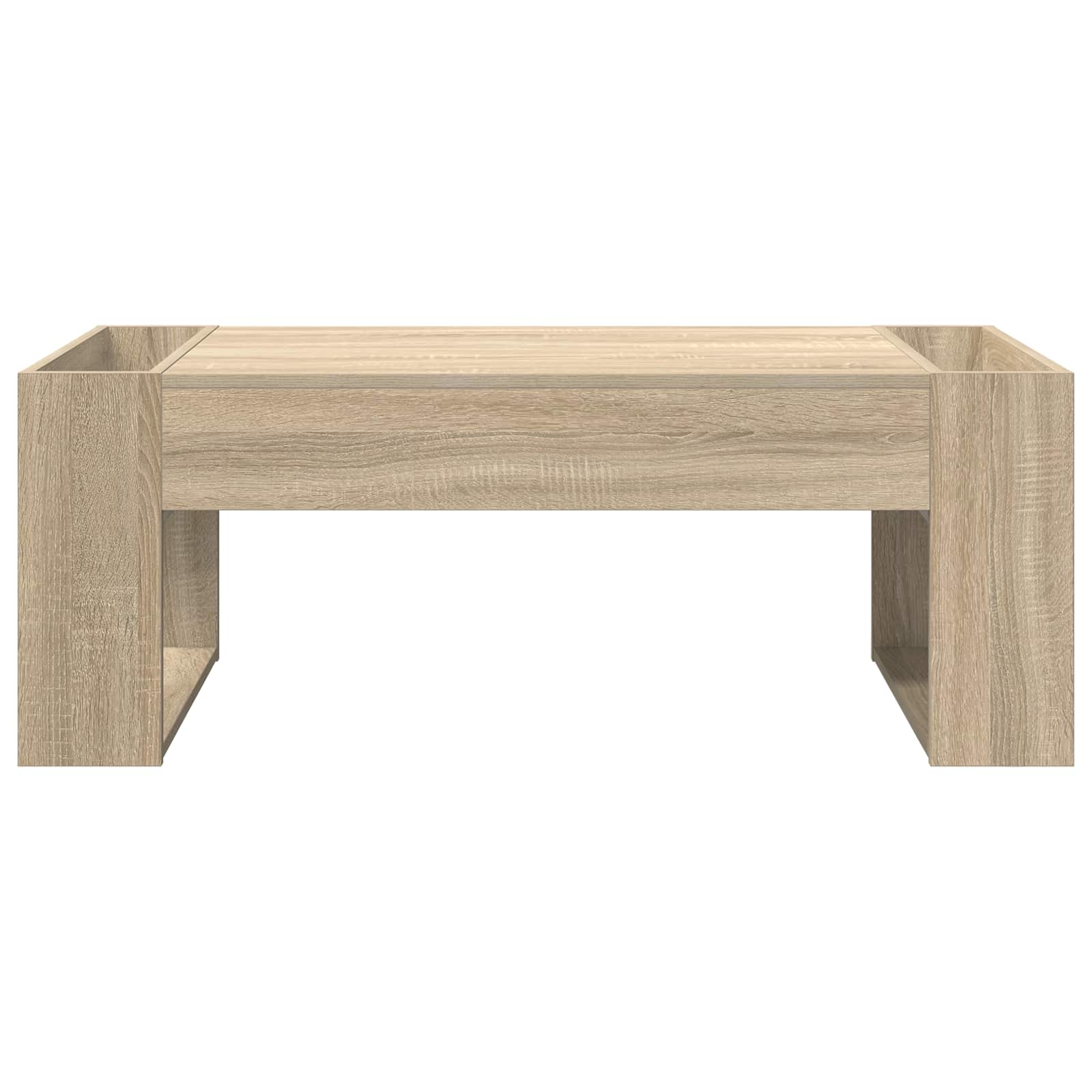 Sofabord Sonoma eg 110 x 50 x 41 cm Konstrueret træ