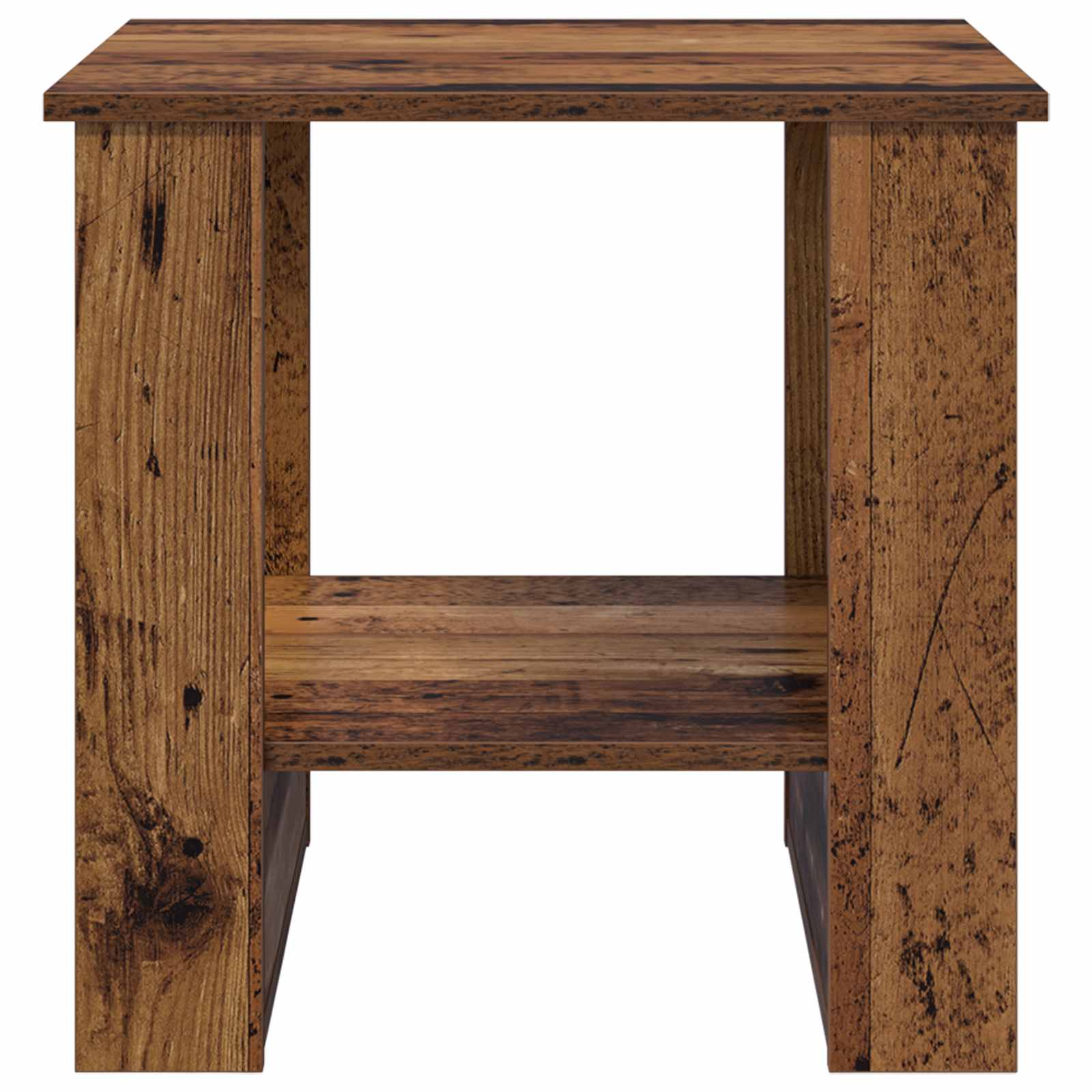 Sofabord Gammelt træ 51 x 50 x 50 cm Konstrueret træ