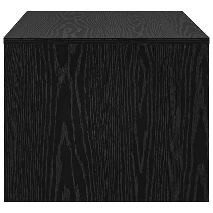 Sofabord Sort eg 80 x 50 x 40 cm Konstrueret træ