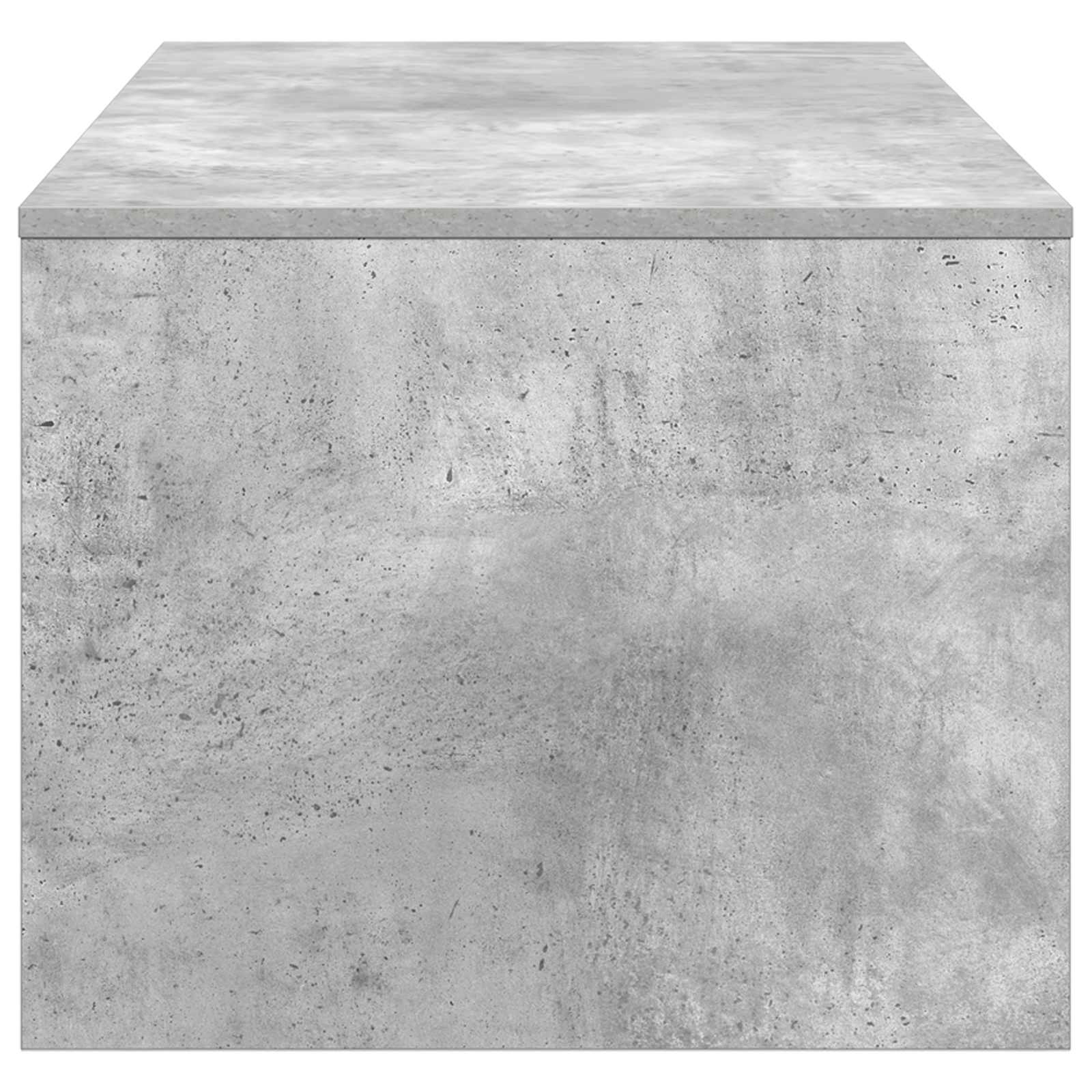Sofabord Beton Grå 100 x 50 x 40 cm Konstrueret træ