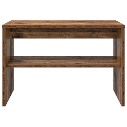 TV-skab 60 x 35 x 40 cm Gammelt træ Konstrueret træ