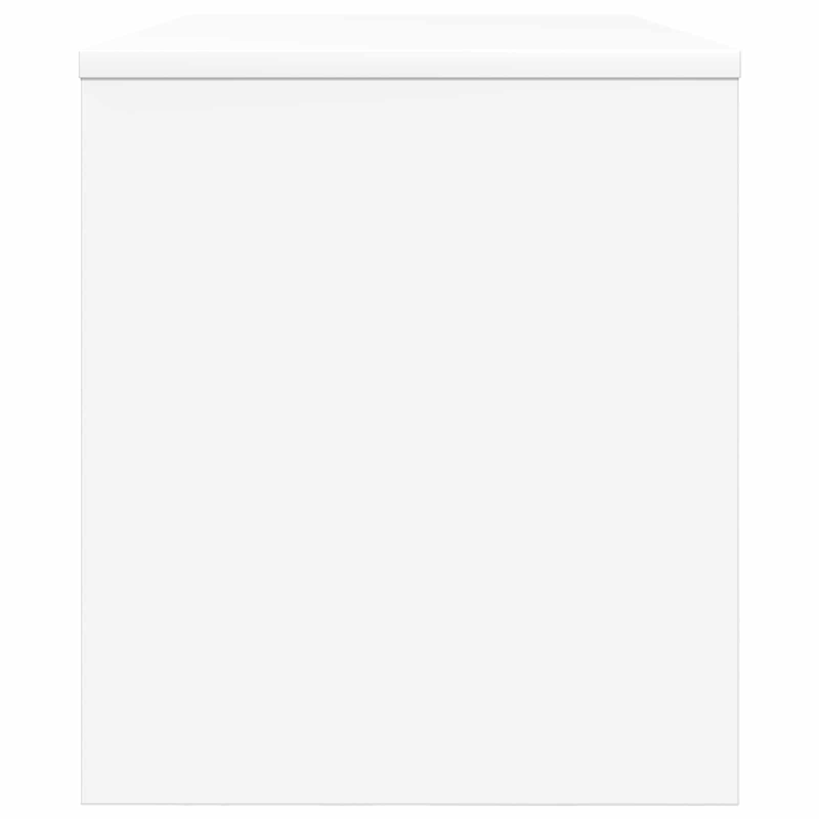 TV-skab Hvid 80 x 35 x 40 cm Konstrueret træ