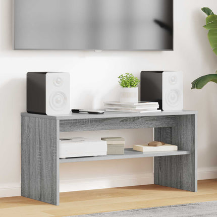 TV-skab 80 x 35 x 40 cm Grå Sonoma Konstrueret træ