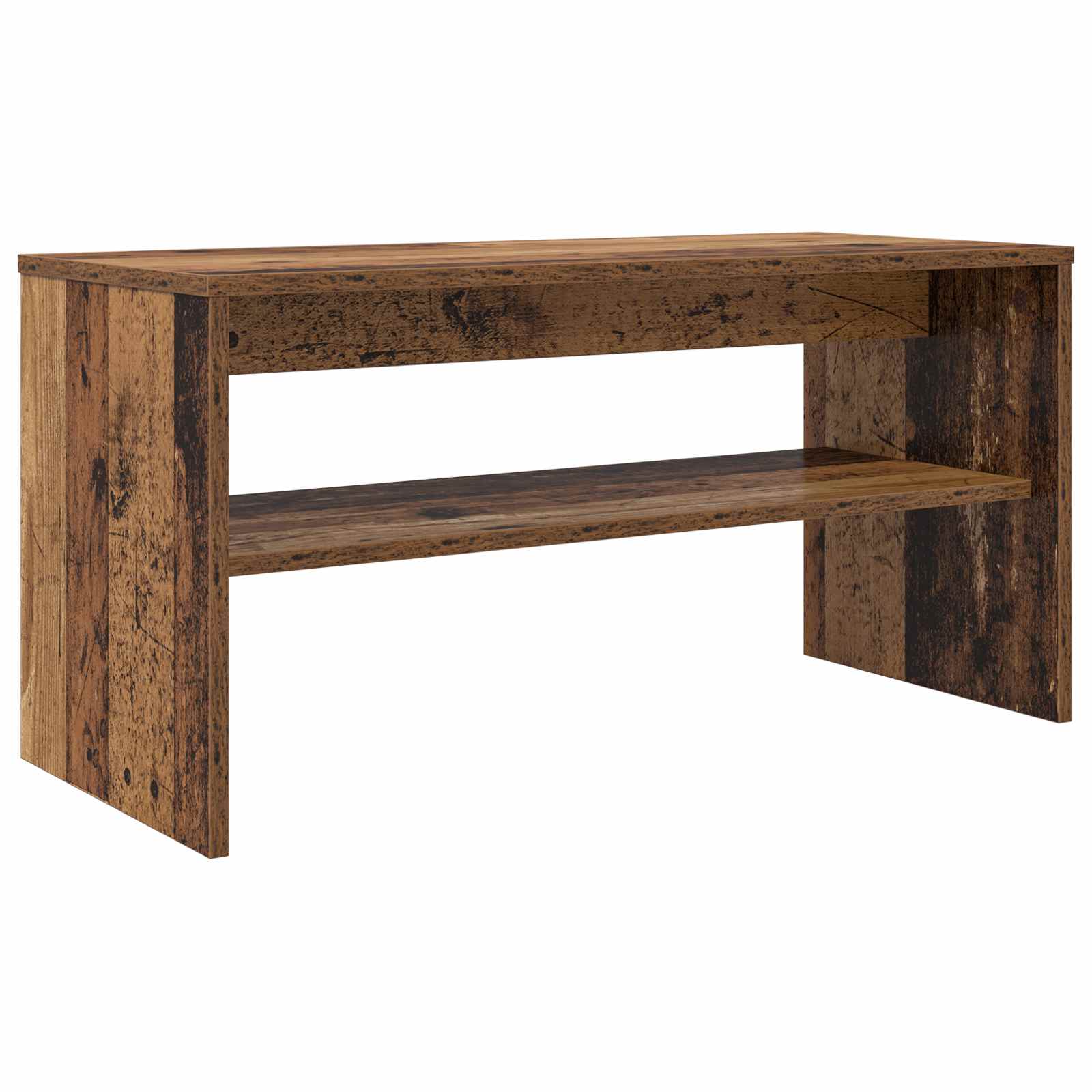 TV-skab Gammelt træ 80 x 35 x 40 cm Konstrueret træ