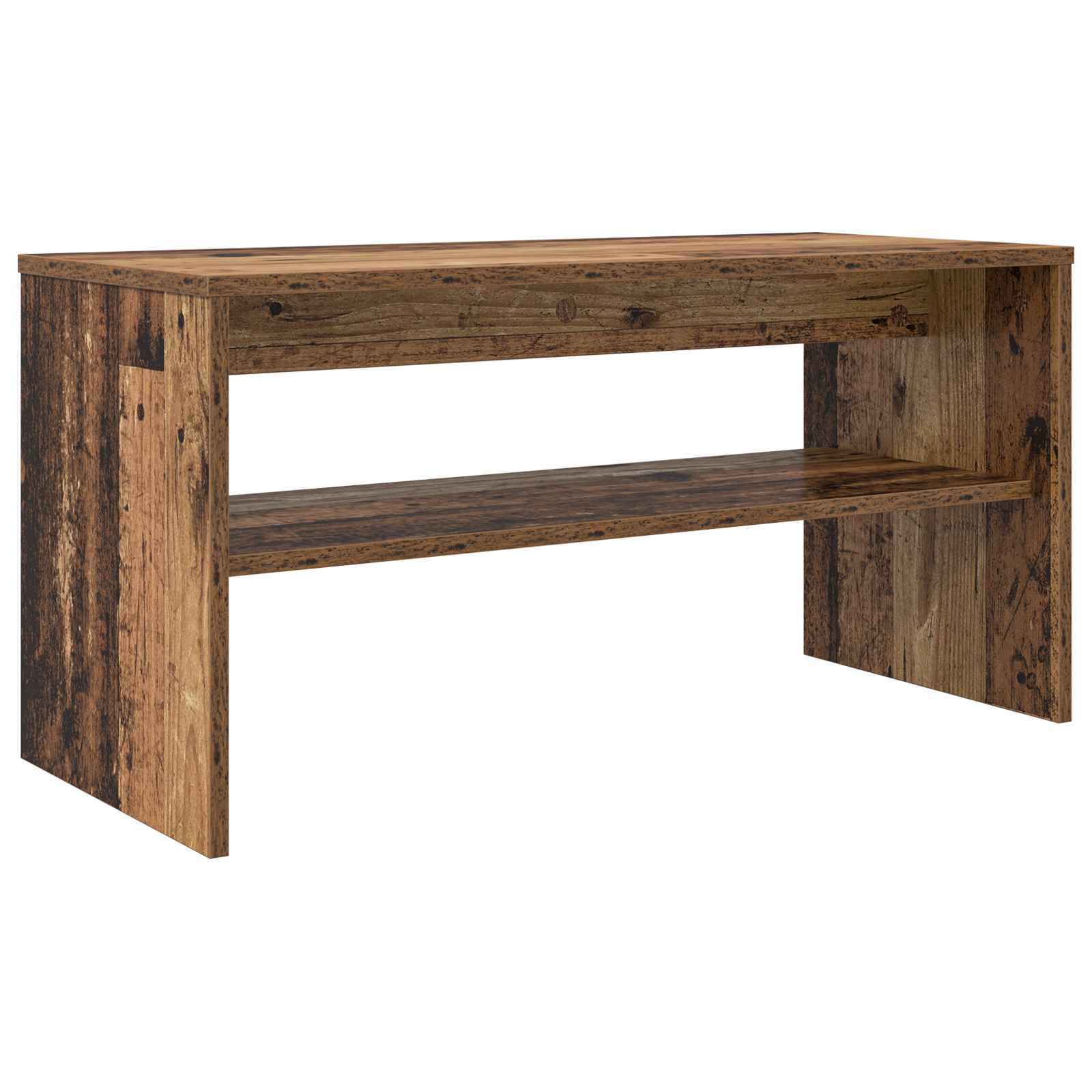 TV-skab Gammelt træ 80 x 35 x 40 cm Konstrueret træ