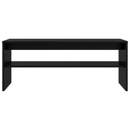 TV-skab 100 x 35 x 40 cm Sort eg Konstrueret træ